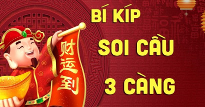Bí quyết soi cầu ba càng chính xác, trúng lớn