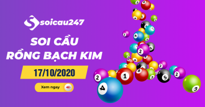 Rồng bạch kim 17/10/2020 - Soi cầu Rồng Bạch Kim XSMB