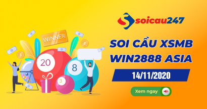 Soi cầu XSMB Win2888 Asia 14/11/2020 chuẩn xác 100%