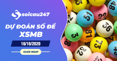 Dự đoán số đề 16/10/2020 - Xin số đề XSMB hôm nay