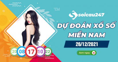 Dự đoán XSMN 26/12/2021 - Dự đoán xổ số miền Nam chủ nhật