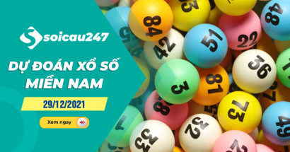 Dự đoán XSMN 29/12/2021 - Dự đoán xổ số miền Nam thứ 4
